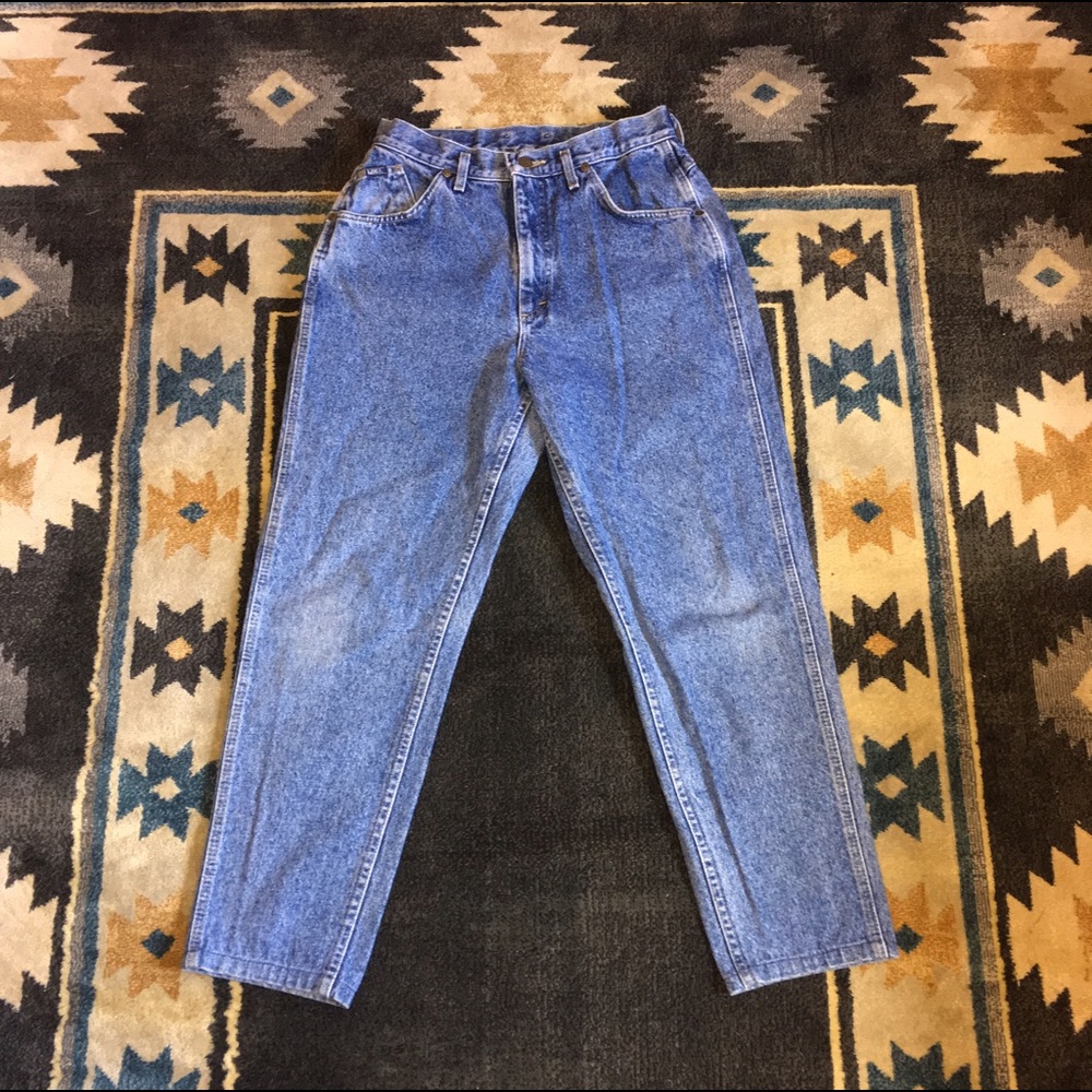 Vintage High Waisted 1989 Mom Jeans Lee Riders