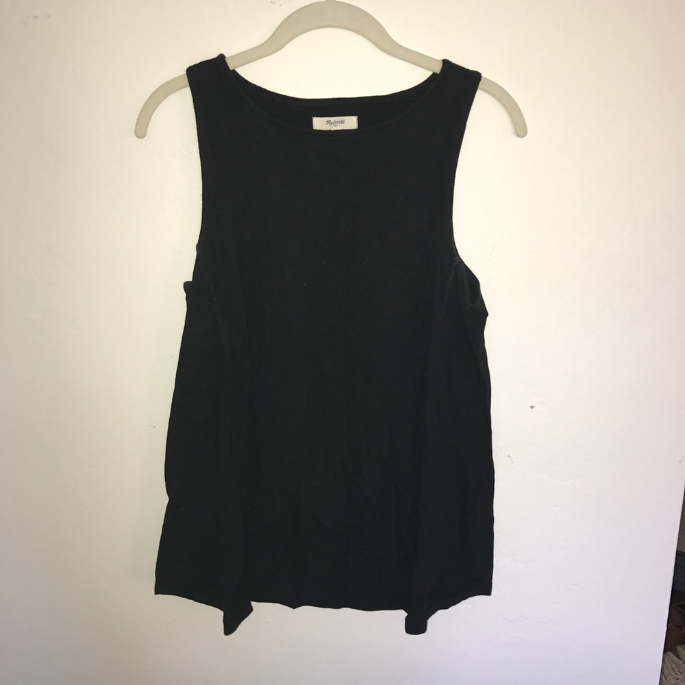 Madewell black tank