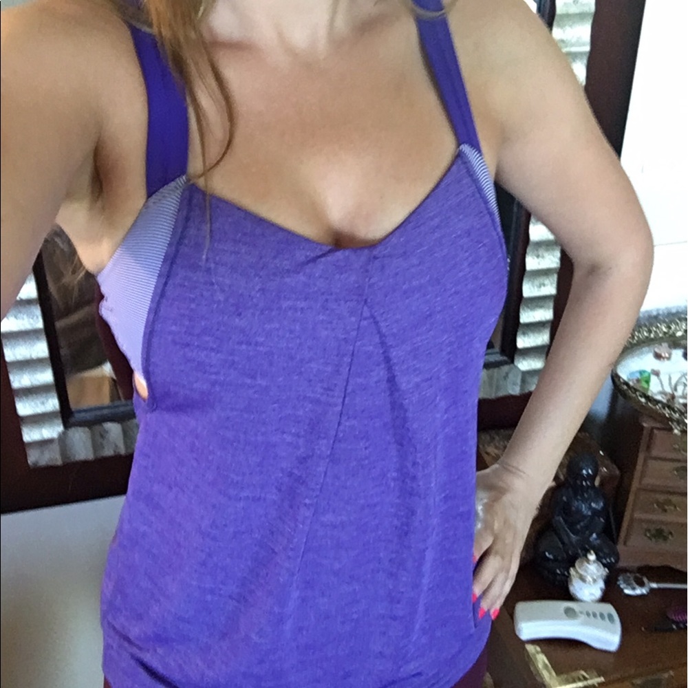 Lululemon Practice Freely Tank Built in Bra