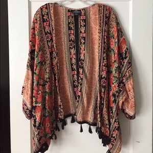 Angie brand boho Kimono wrap