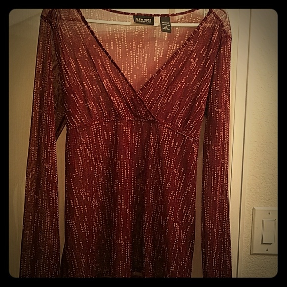 Sheer blouse - Picture 1 of 2