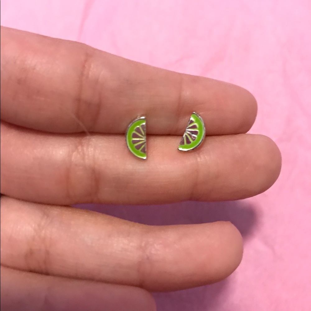 🎁Lime Wedge Summer Earrings or Free Gift 🎁
