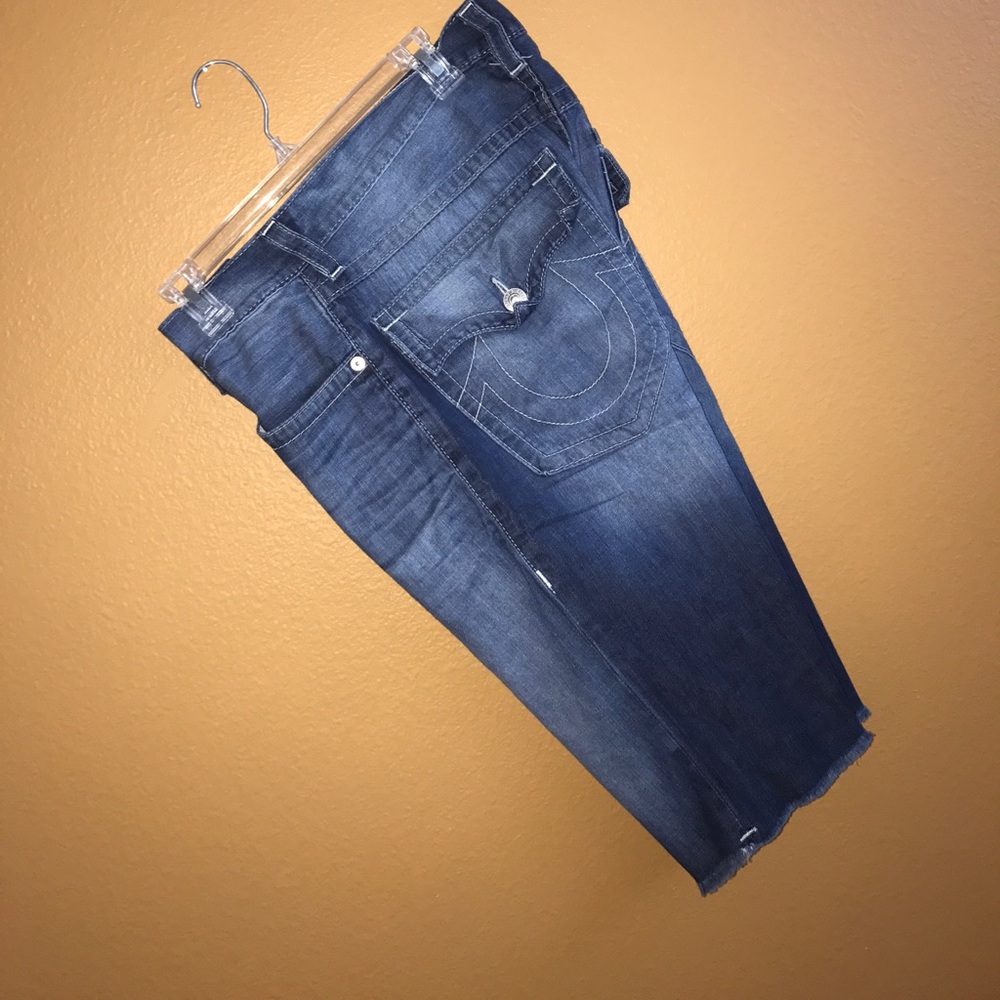 💥True Religion Authentic Jean shorts 💯💯