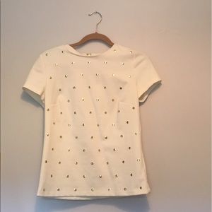 Gold studded Michael Kors top ✨