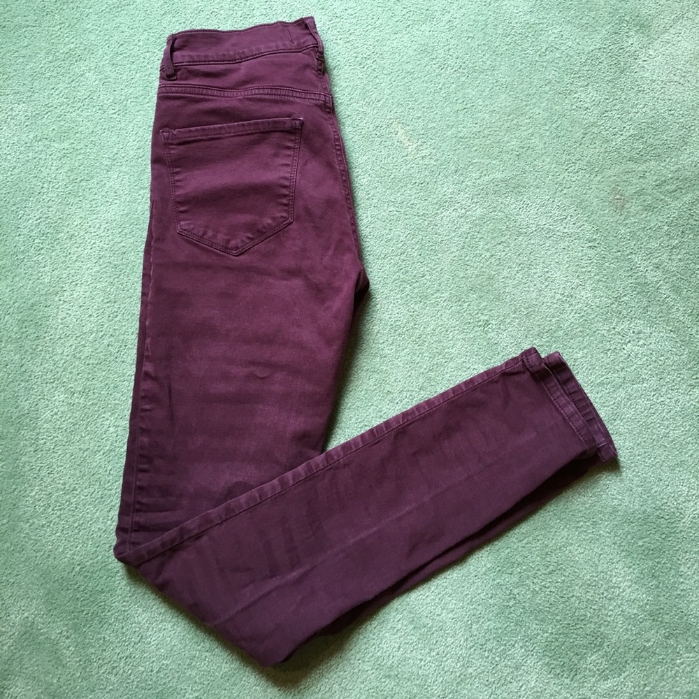 Garage Retro High Waisted Stretch Jeans