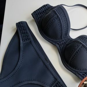 Triangl Swimwear Balconnet Midnight Bikini