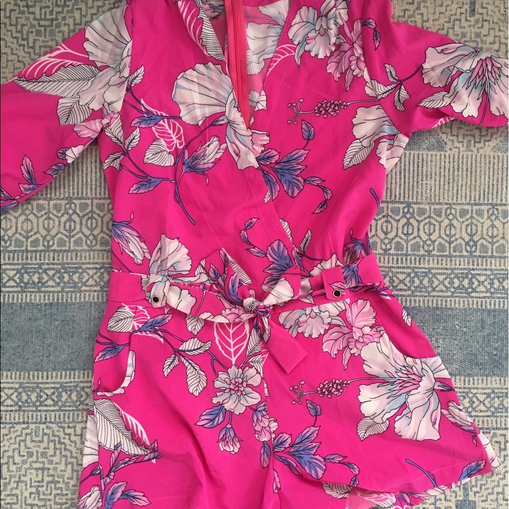 Long sleeved party romper