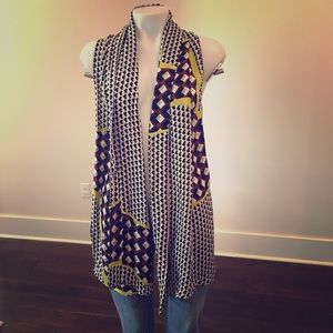 Silk top worn multiple ways