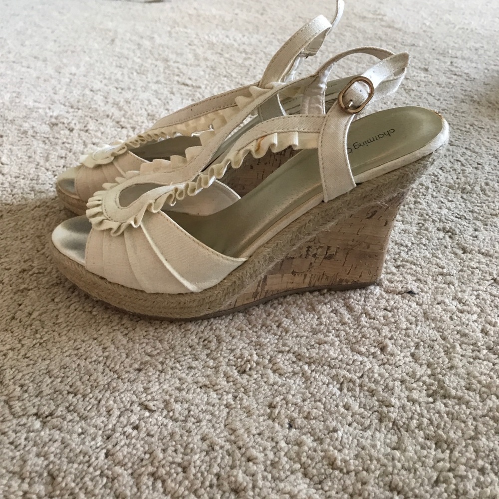 Charming Charlie heels - Picture 2 of 4