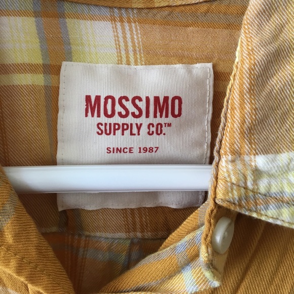 Yellow plaid blouse - Picture 4 of 4