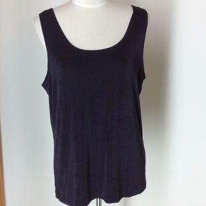 Chico's Travelers purple tank top (Chico's size 2)
