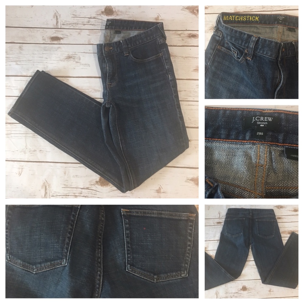 J. Crew Matchstick Jeans Sz 29S