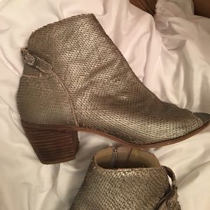 Worn one time! These are Matisse peep toe booties