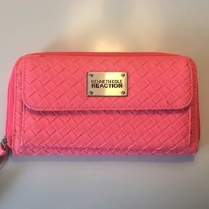 Kenneth Cole Neon Pink  Wallet