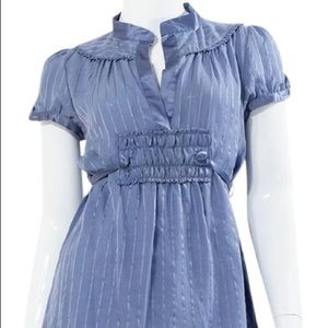 Marc Jacobs Blue Silk Top - Size 2