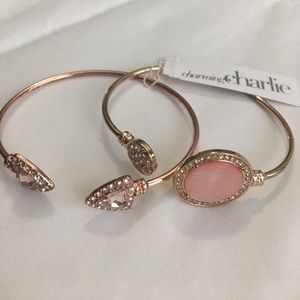 Two diamond bracelets