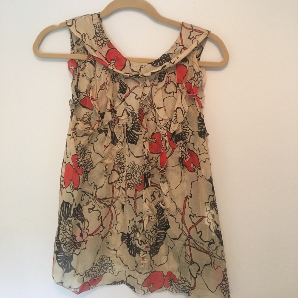 Valentino Roma sheer top