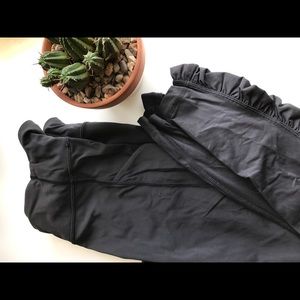 Lululemon size 6 running tights, ruched