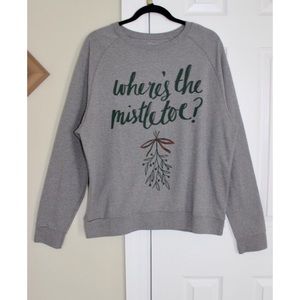 🆕 'Where's the Mistletoe' Christmas Sweatshirt