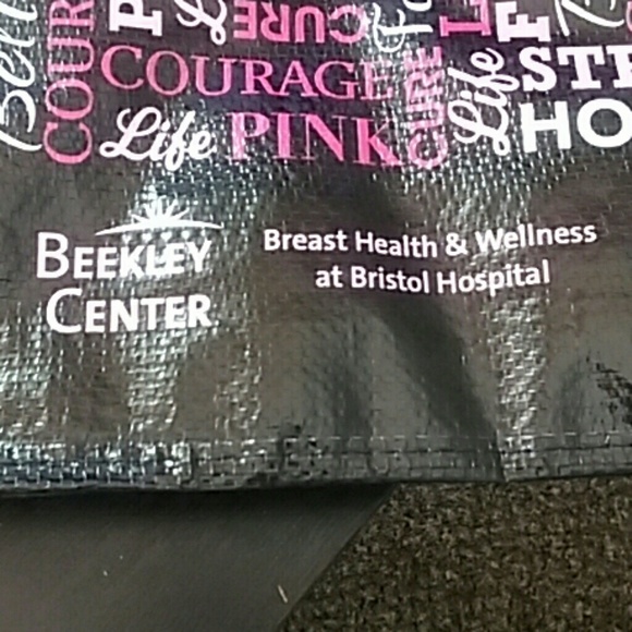 Pink Breast Cancer Awareness Insulated Bag - Picture 6 of 6