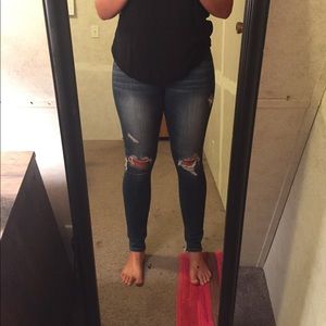 American Eagle Distressed Skinny Jeans