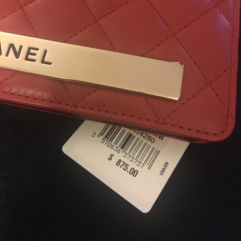 Chanel Red Leather Wallet - Picture 6 of 6