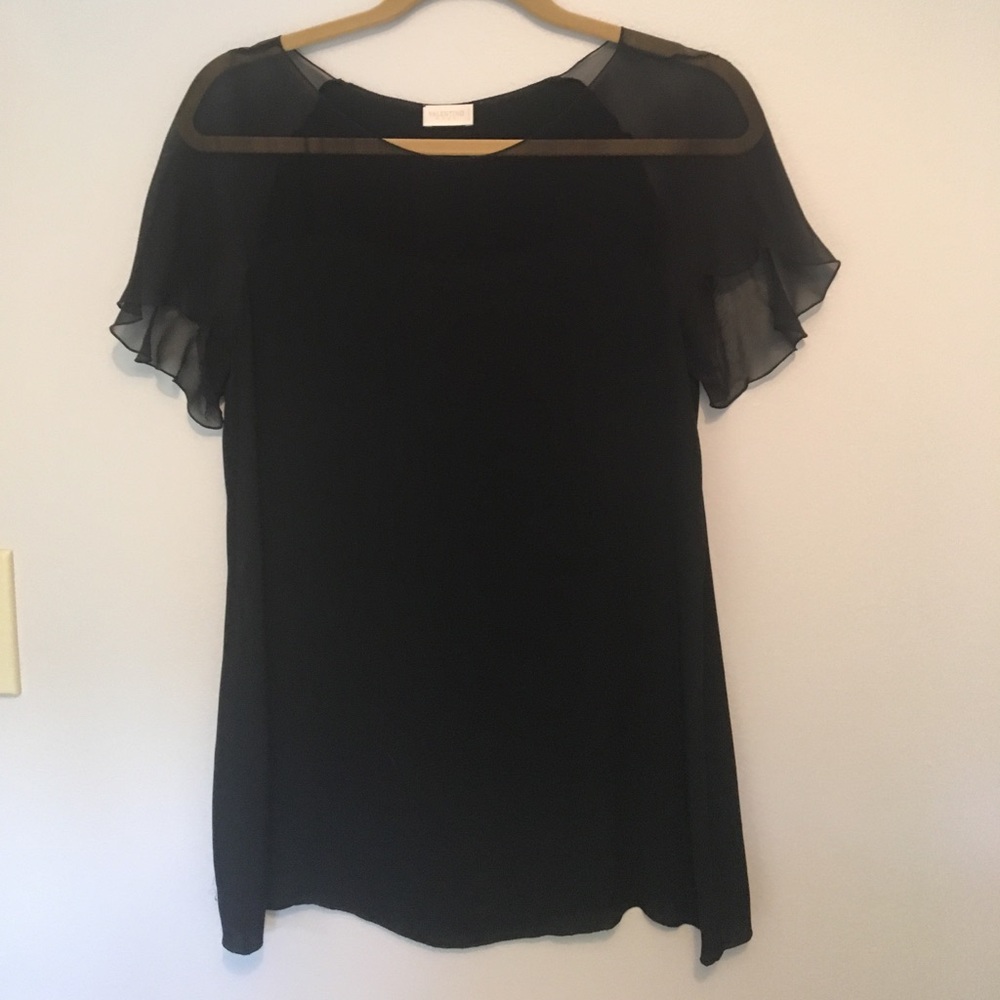 Black Valentino Roma blouse