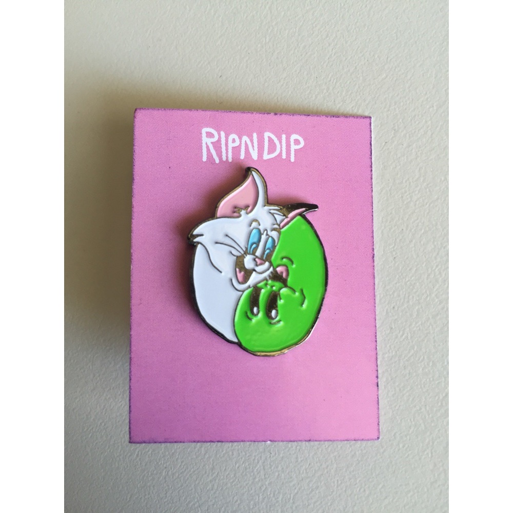 Rip N Dip Enamel Skateboarding Pin