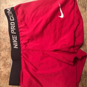 Nike pro combat shorts