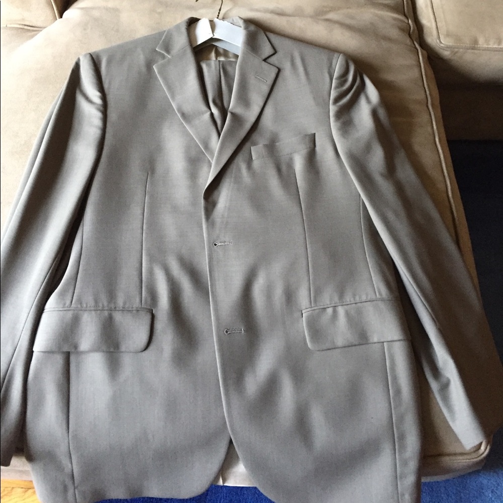 Men's John Bartlett 40R 100% wool suit