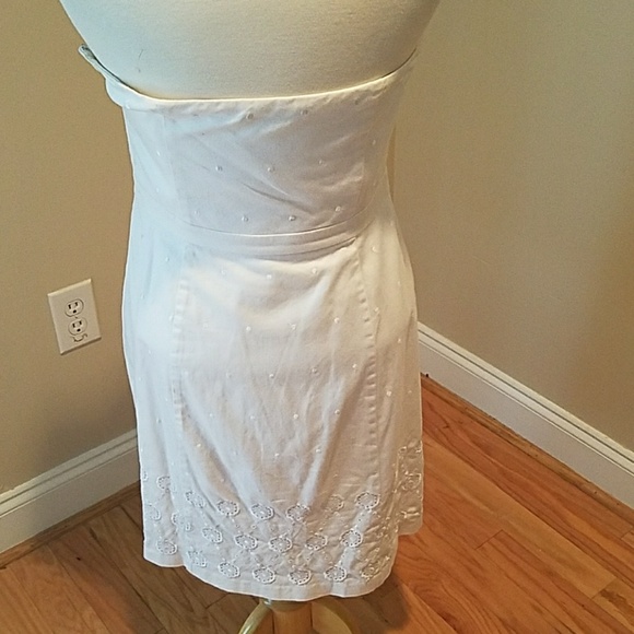 White strapless sundress - Picture 2 of 4