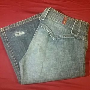 Super cute 7 for all mankind jeans sz 27