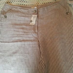 Chico's Wide Leg Linen Pants