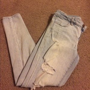 American Eagle Distressed Skinny Jeans