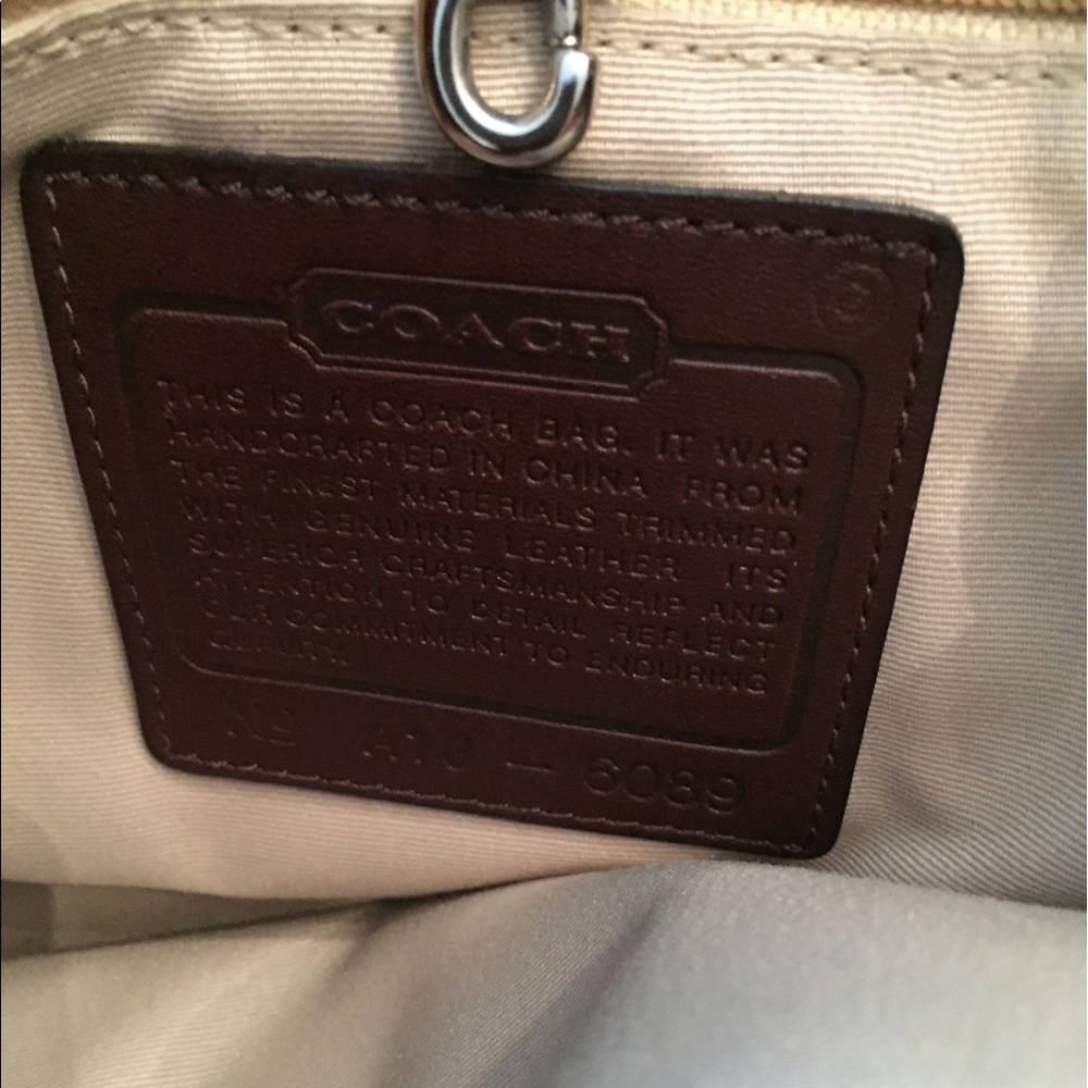 VERY RARE Coach C bag, practically new - Picture 3 of 3
