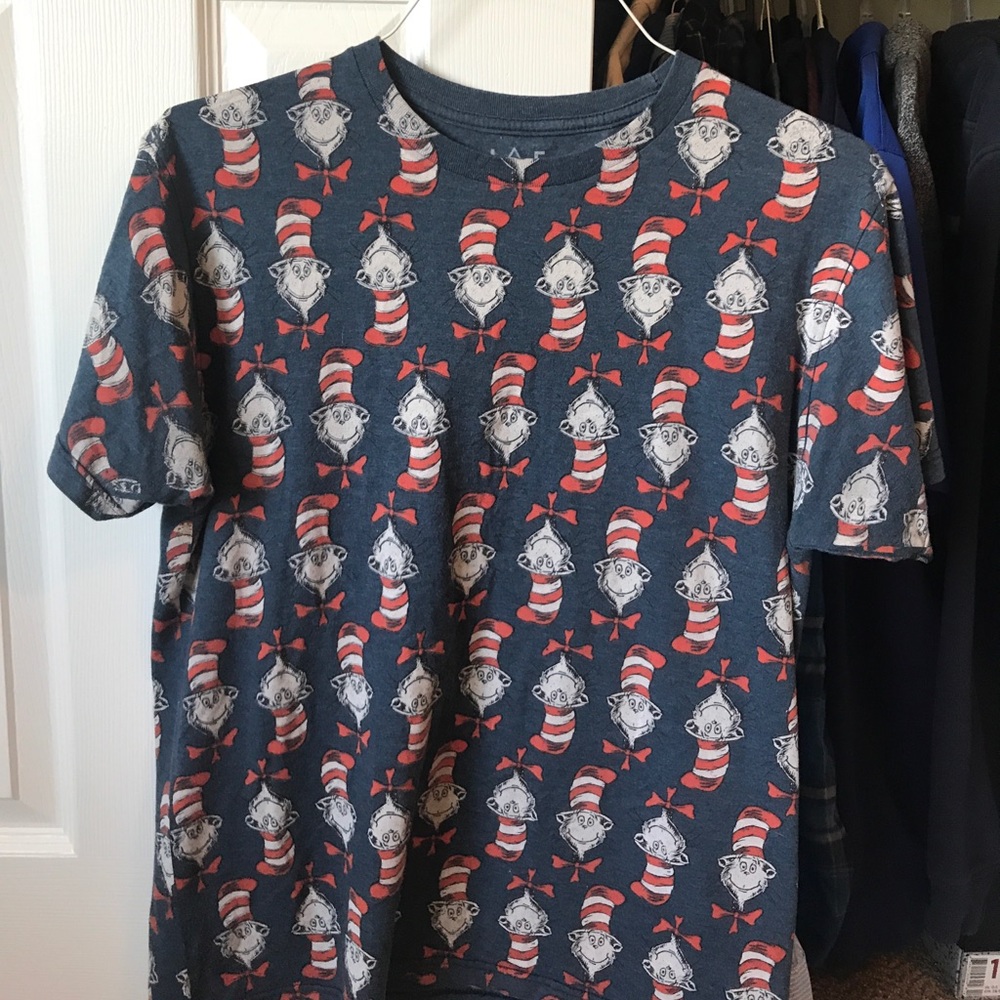 Cat in the Hat tee