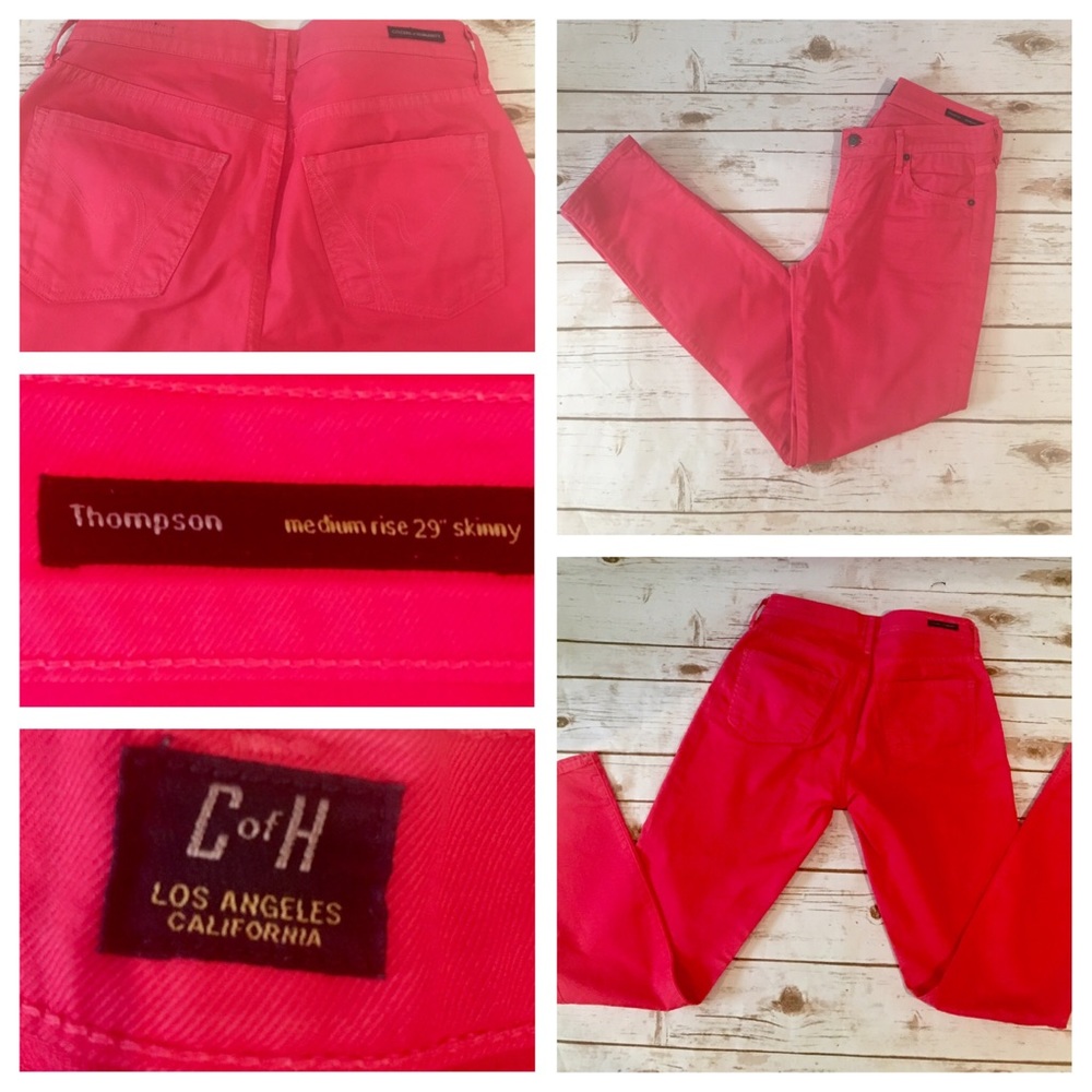 Citizens of Humanity Pink/Coral Jeans Sz 27