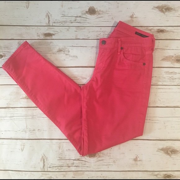 Citizens of Humanity Pink/Coral Jeans Sz 27 - Picture 2 of 6