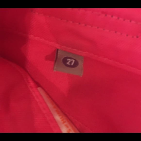 Citizens of Humanity Pink/Coral Jeans Sz 27 - Picture 5 of 6