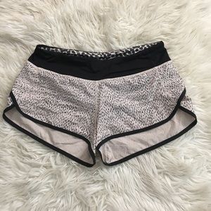 Lululemon speed shorts