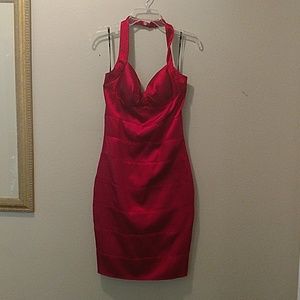 Sexy red party dress size 7