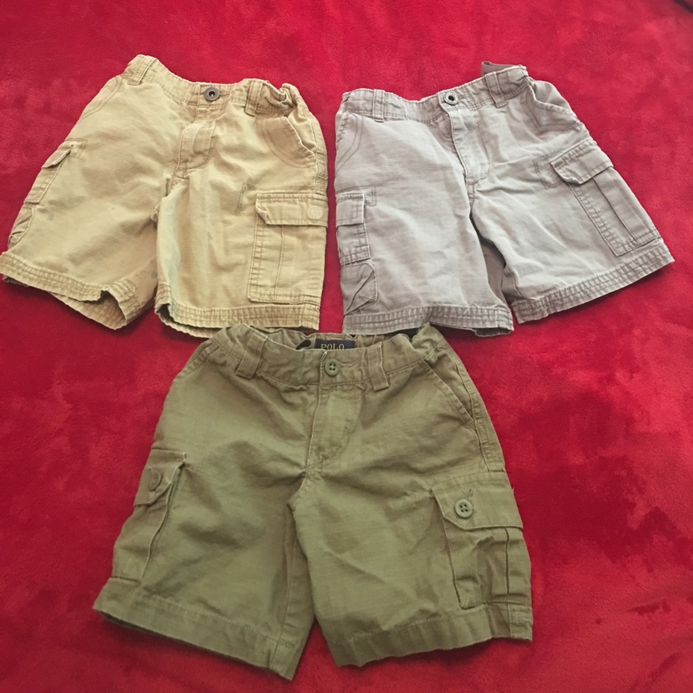 Little boys polo shorts