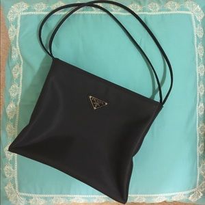 Prada Black Double Handle Tote