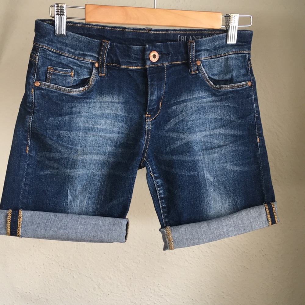 Blank NYC Rolled Jean Shorts sz 26