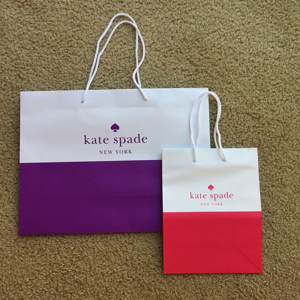 Kate Spade - Bundle of small and medium paper bag