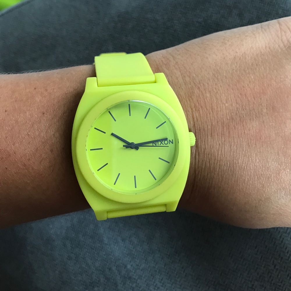 Nixon rubber watch
