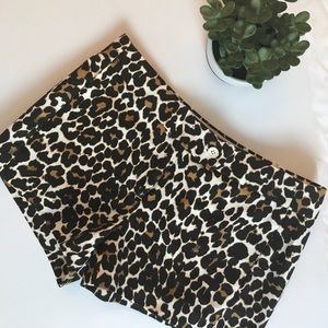 J.Crew cheetah short 00