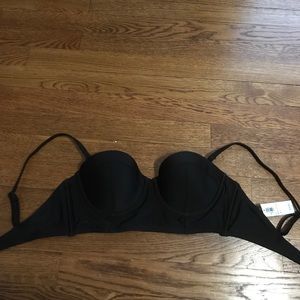 Black Swim Top NWT!