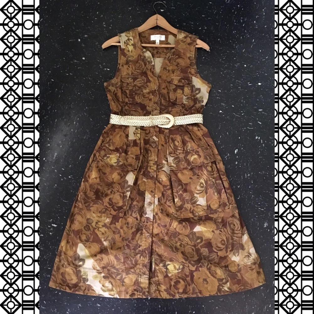 🍁𝚂𝙾𝙻𝙳!🍁Moulinette Soeurs floral print dress.
