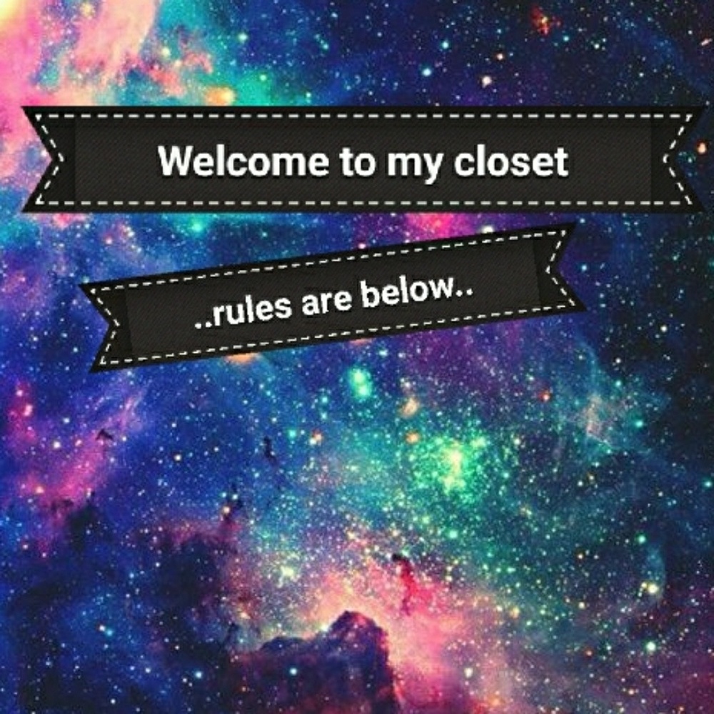 Welcome to my closet!